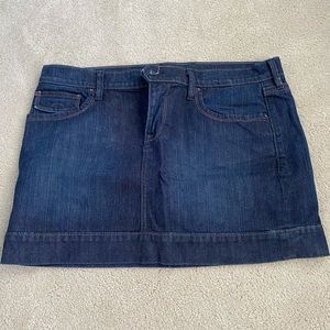 Old navy denim skirt size 12